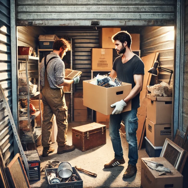 How to clear storage in London